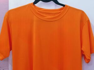 Bule Rabbit Man Solid Round Neck  Multicolor T-Shirt