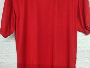 Bule Rabbit T-Shrit  red fabric-sarena