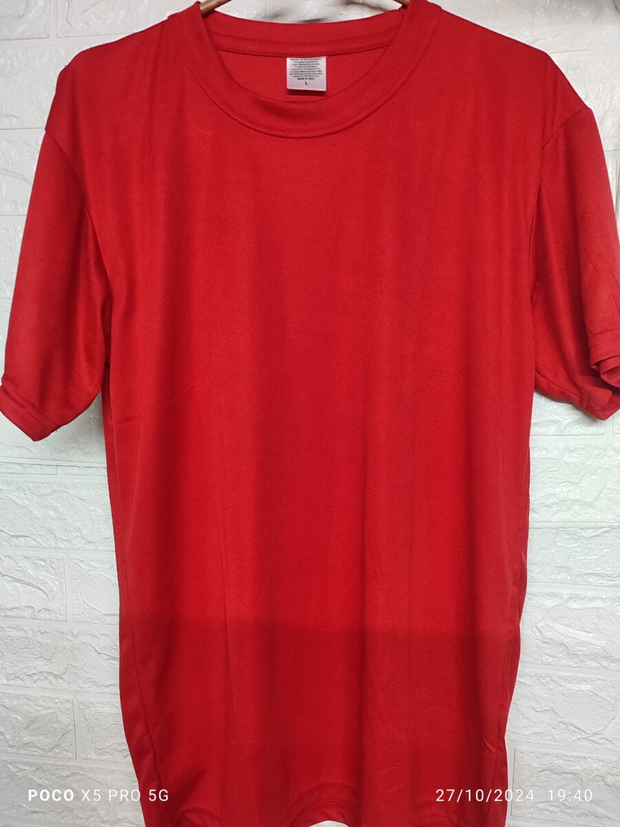 Bule Rabbit T-Shrit  red fabric-sarena
